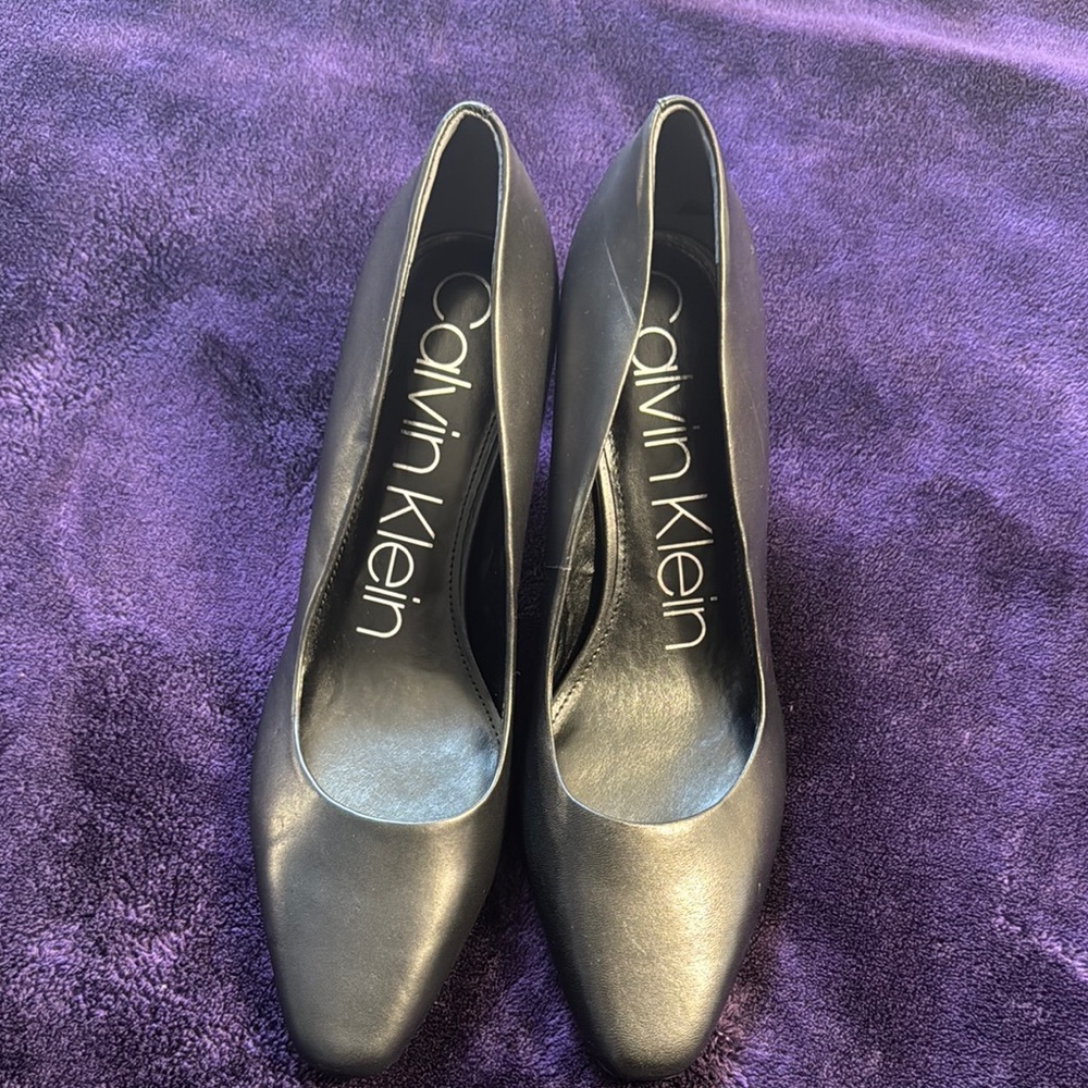 Calvin Klein Black Heels Elegant Design